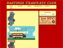 Tablet Screenshot of hastingstramways.org.uk